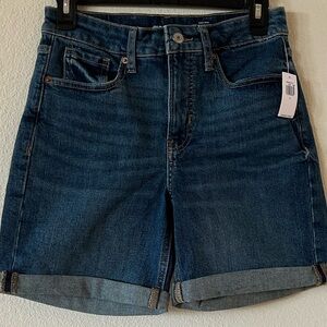 Old Navy- High Rise / Cuffed Shorts - Size 0